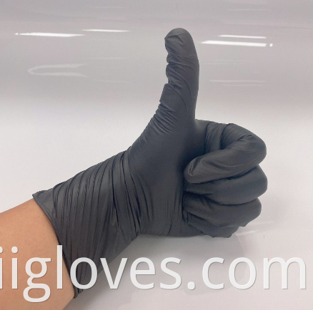 Guantes de nitrilo desechables Glove de seguridad de 5 mil Guantes de seguridad Médicos Fabricante no estéril